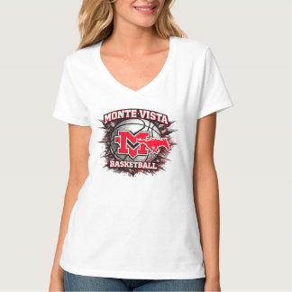 Monte Vista Basketball Damen V-Ausschnitt Top