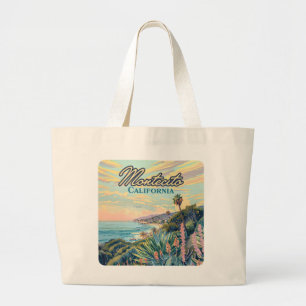 Montecito California Santa Barbara Küste Jumbo Stoffbeutel