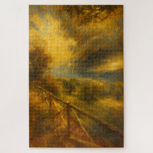 Montefalco Italien Turner-Stil Kunstpuzzle