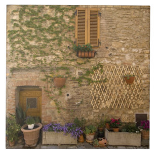 Montefollonico, Val d'Orcia, Provinz Siena, Fliese