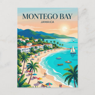 Montego Bay Jamaika Postkarte