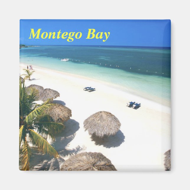 Montego Bay-Magnet Magnet (Vorne)