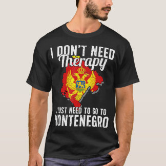 Montenegrinische Flagge I Montenegro-Flagge I Urla T-Shirt