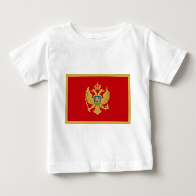 Montenegro Baby T-shirt (Vorderseite)