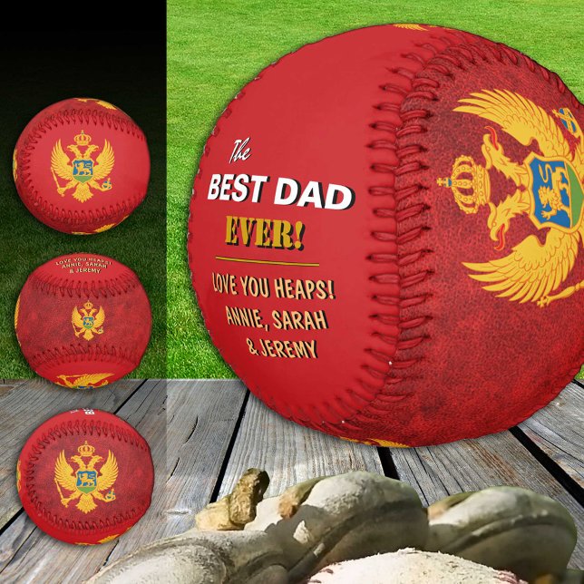 Montenegro Bester Vater, Patriot-Vater, Montenegro Baseball (Von Creator hochgeladen)