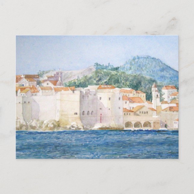Montenegro Budva Postkarte (Vorderseite)