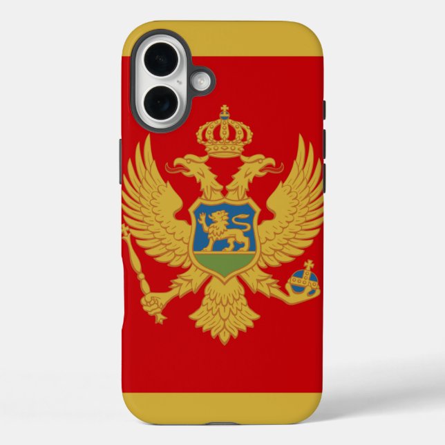 Montenegro Case-Mate iPhone Hülle (Rückseite)