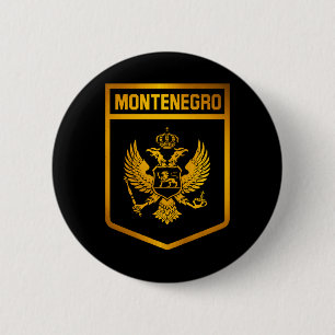 Montenegro Emblem Button
