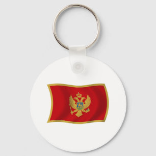 Montenegro Flag Schlüsselanhänger