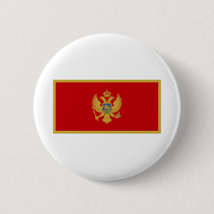 Montenegro-Flagge Button