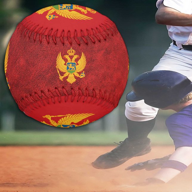 Montenegro Flagge, Montenegro Sport / Baseball Bal (Von Creator hochgeladen)