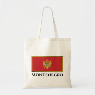 Montenegro-Flagge Tragetasche