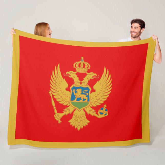 Montenegro Fleecedecke (Beispiel)