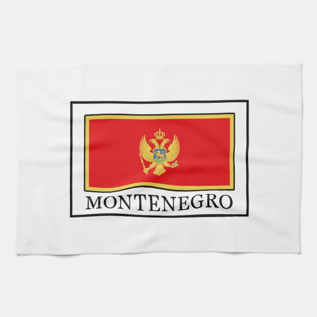 Montenegro Geschirrtuch (Horizontal)