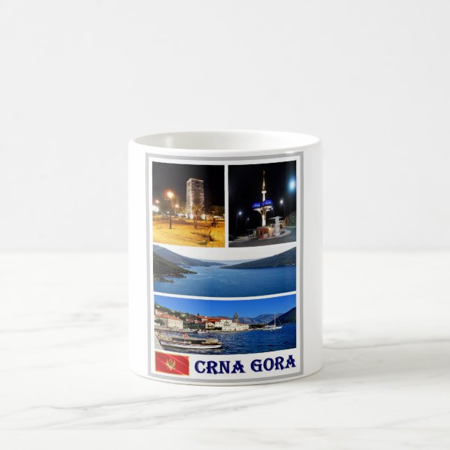 Montenegro - I Liebe - Kaffeetasse (Mittel)