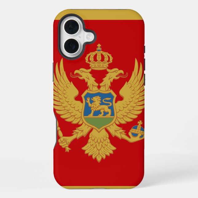 Montenegro iPhone Hülle (Rückseite)