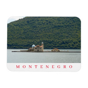 Montenegro Island-Kirchenanzeigenmagnet Magnet