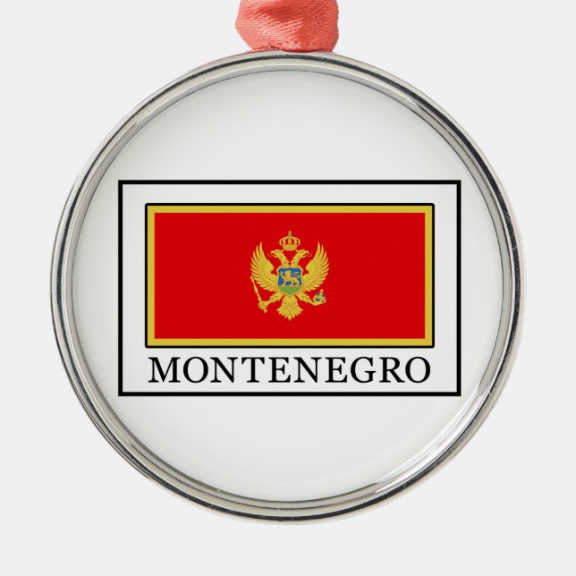 Montenegro Ornament Aus Metall (Vorne)