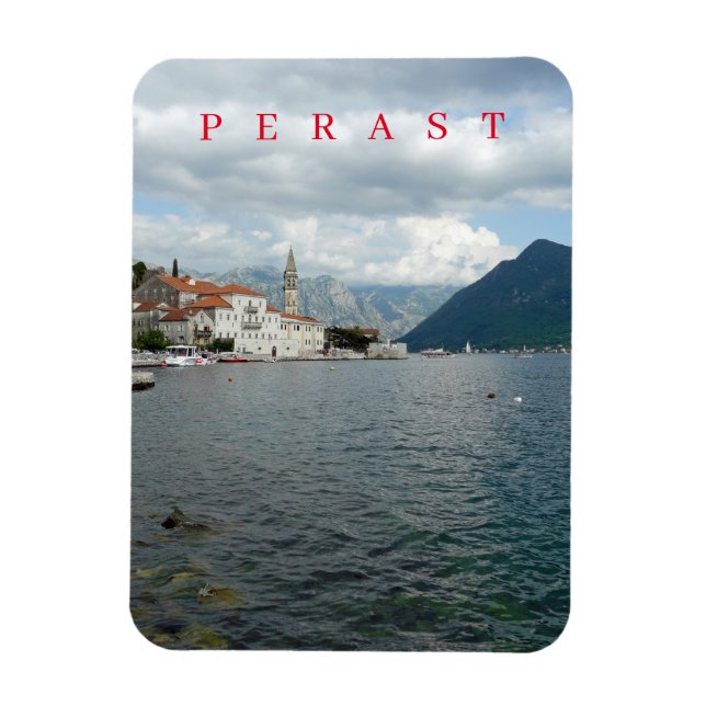 Montenegro Performer Panorama-Ansichtsmagnet Magnet (Vertikal)