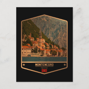Montenegro Postkarte