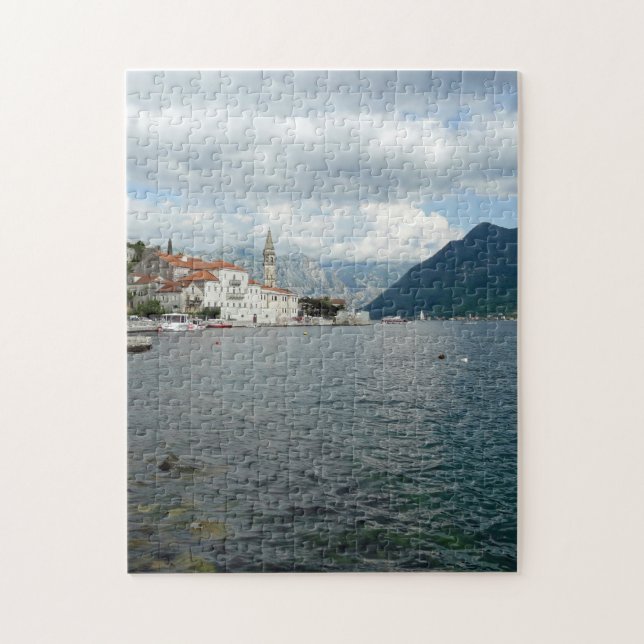 Montenegro Rätsel mit Panoramablick Puzzle (Vertikal)