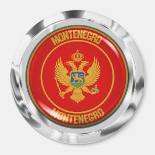 Montenegro-Runde Magnet