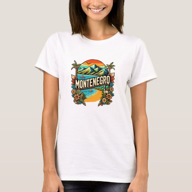 Montenegro T-Shirt (Vorderseite)