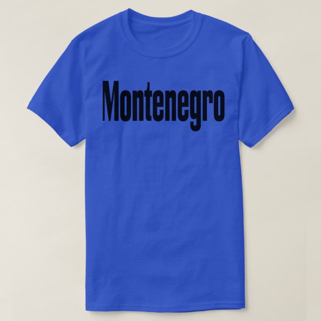 Montenegro T-Shirt (Design vorne)