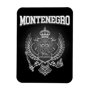 Montenegro-Wappen Magnet