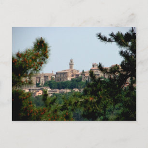 Montepulciano, Italien Postkarte