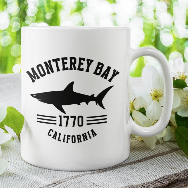 Monterey Bay California Surfer Paradise Kaffeetasse (Von Creator hochgeladen)