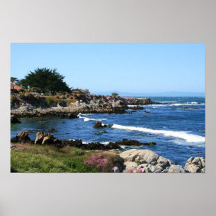 Monterey Bay Coastline Foto (3 von 6) Poster
