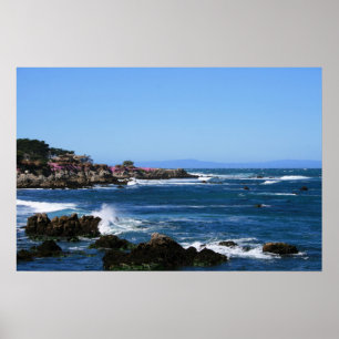 Monterey Bay Coastline Foto (6 von 6) Poster