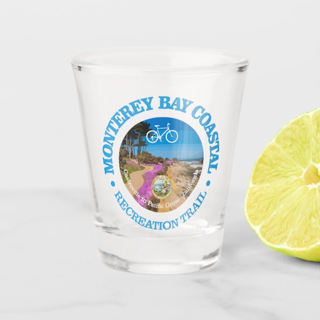 Monterey Bay CRT (Fahrrad c) Schnapsglas (Vorderseite)