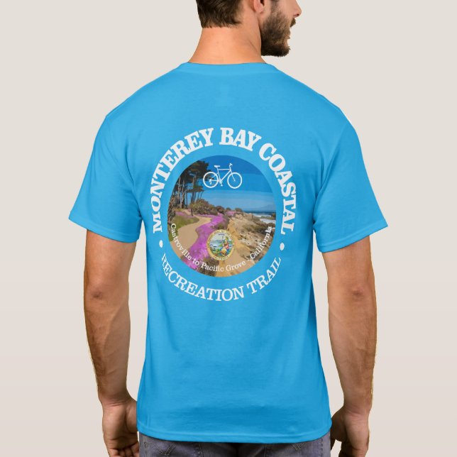 Monterey Bay CRT (Fahrrad c) T-Shirt (Rückseite)