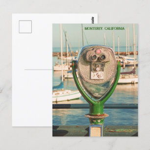Monterey Bay Kalifornien   Filmfotografie   Wharf Postkarte