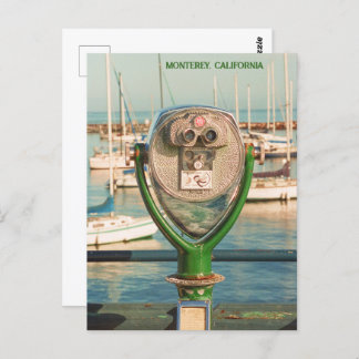 Monterey Bay Kalifornien | Filmfotografie | Wharf Postkarte