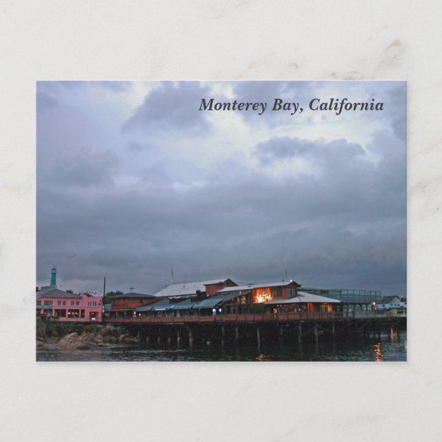 Monterey Bay, Kalifornien Postcard Postkarte (Vorderseite)