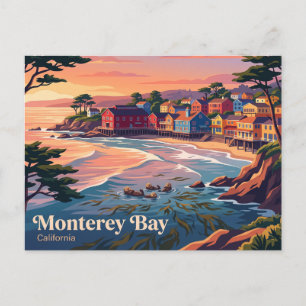 Monterey Bay Kalifornien Postkarte