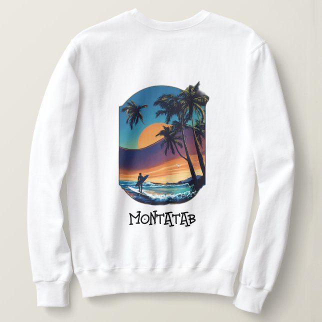 "Monterey Beach Fusion: Sailor Jerry Sweatshirt (Design Rückseite)
