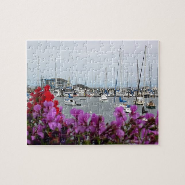 Monterey-Bucht-Hafen - Puzzlespiel Puzzle (Horizontal)