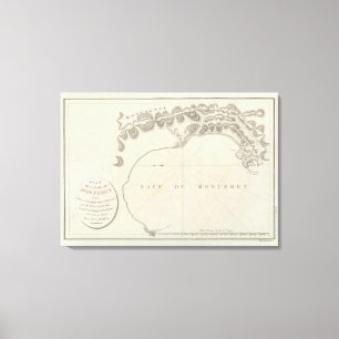 Monterey-Bucht-Region, Kalifornien Leinwanddruck