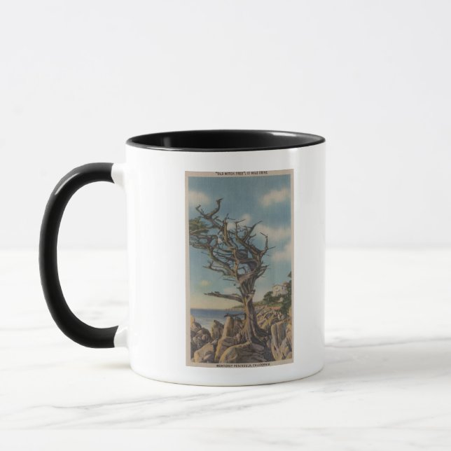 Monterey, CA - Alte Hexenbaum auf 17 Mile Tasse (Links)