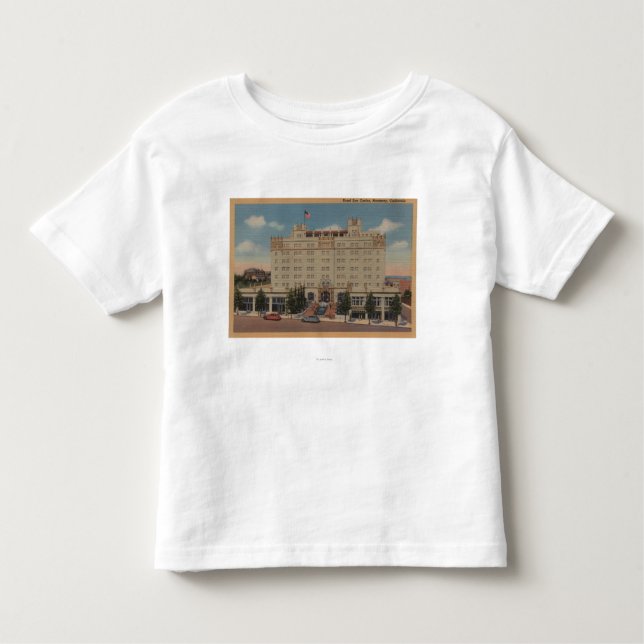 Monterey, CA - Hotel-San- Carlosansicht Kleinkind T-shirt (Vorderseite)