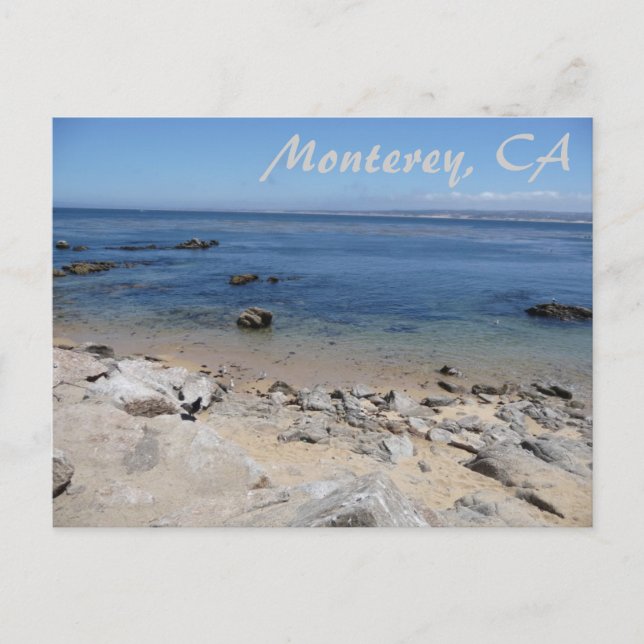 Monterey, CA Postkarte (Vorderseite)