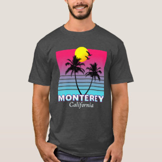 Monterey California Beach Summer Souvenir Oversize T-Shirt