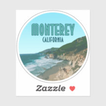 Monterey California Pacific Coast Highway Vintag