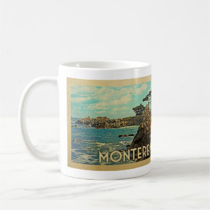 Monterey California Vintage Reise Kaffeetasse