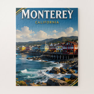 Monterey Cannery Row Küstenreisegeschenk Puzzle