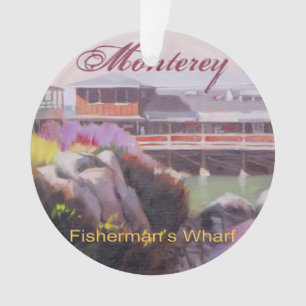 Monterey Fishermans Wharf Landschaftliche kaliforn Ornament